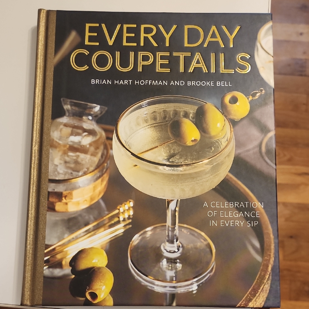 Every Day Coupetails Book by Brian Hart Hoffman and Brooke Bell - Gold and Black
